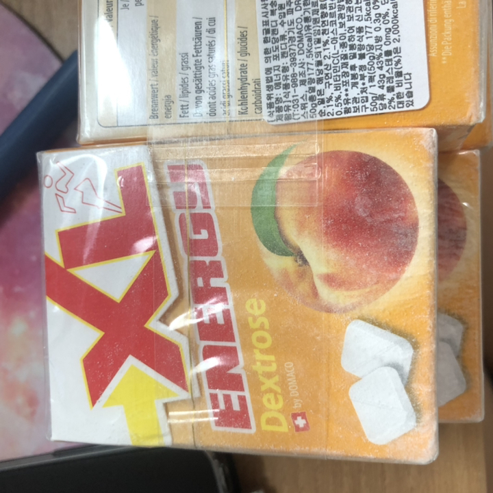 스위스 XL 에너지 포도당캔디 복숭아향 리뷰후기
