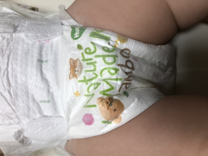 하기스 네이처메이드 밤부 밴드형 기저귀 여아용 대형 4단계 리뷰후기