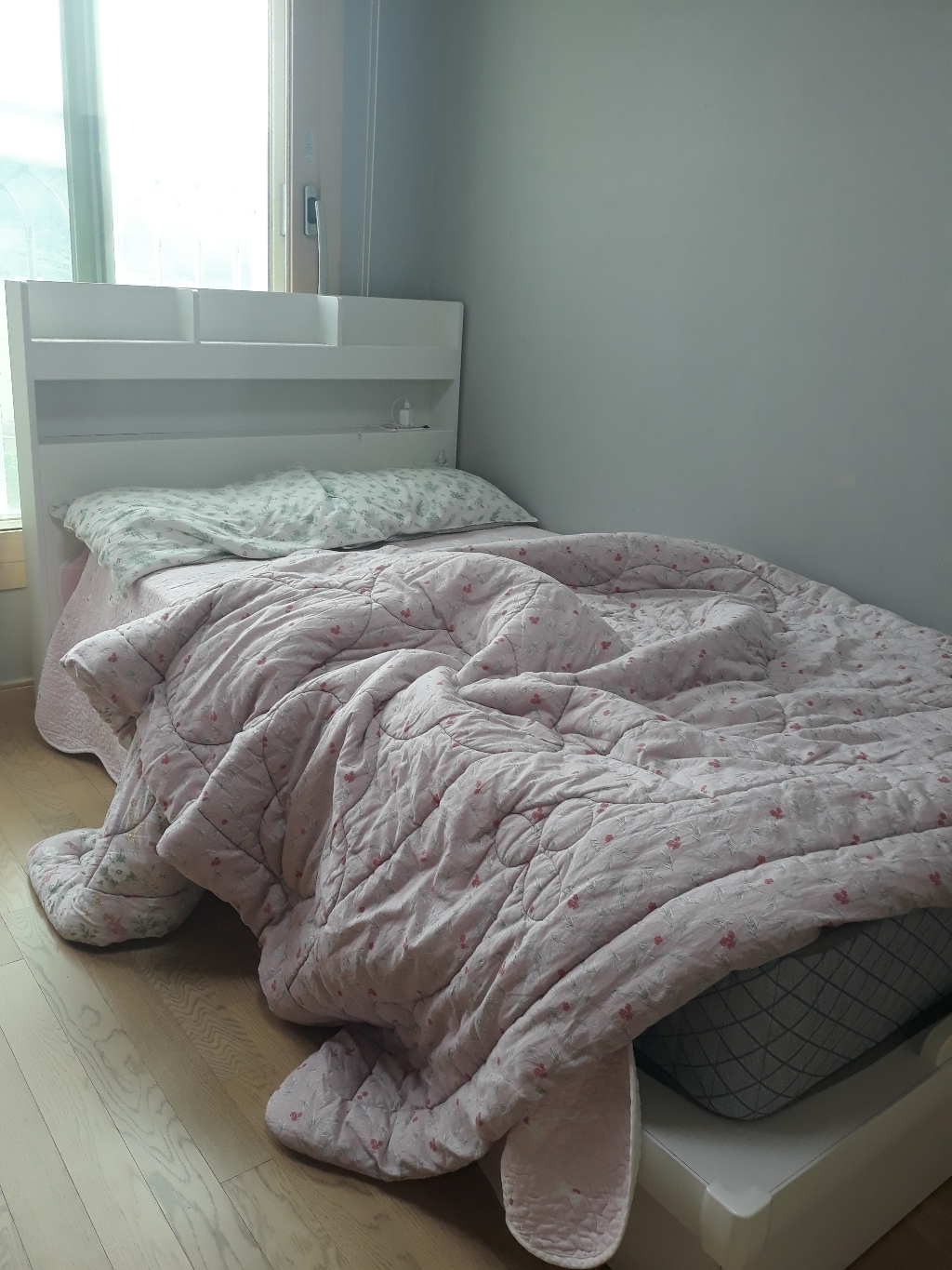 크렌시아 라피스 LED 평상형 슈퍼싱글 침대 SS 리뷰후기