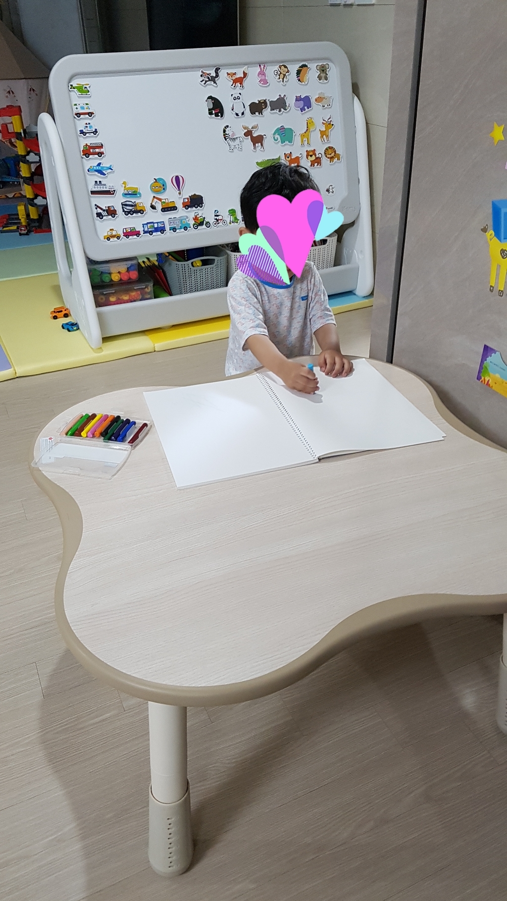 일룸 클로버 그로잉 책상