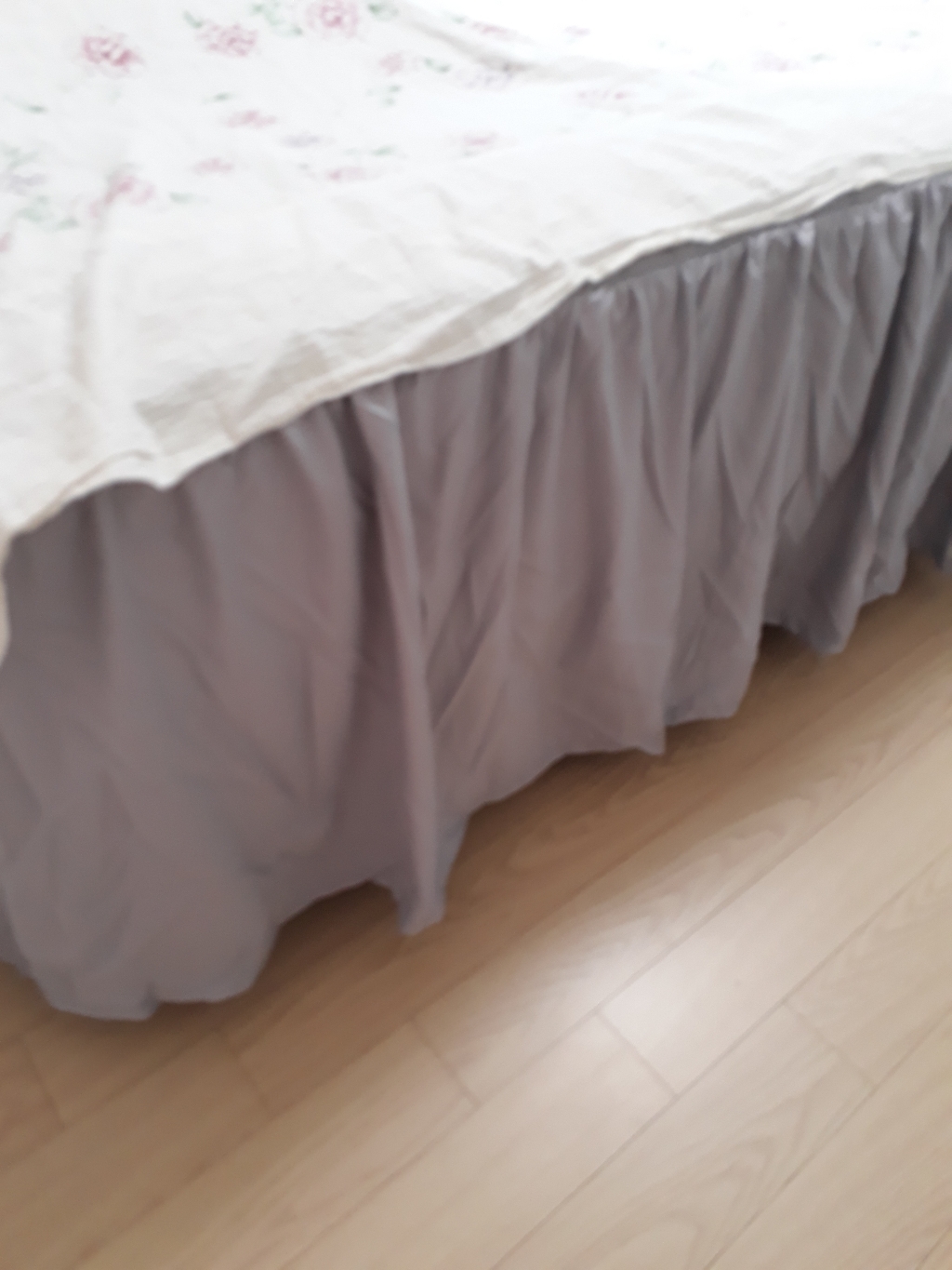 보몽드 텔식 순면 누빔 침대스커트
