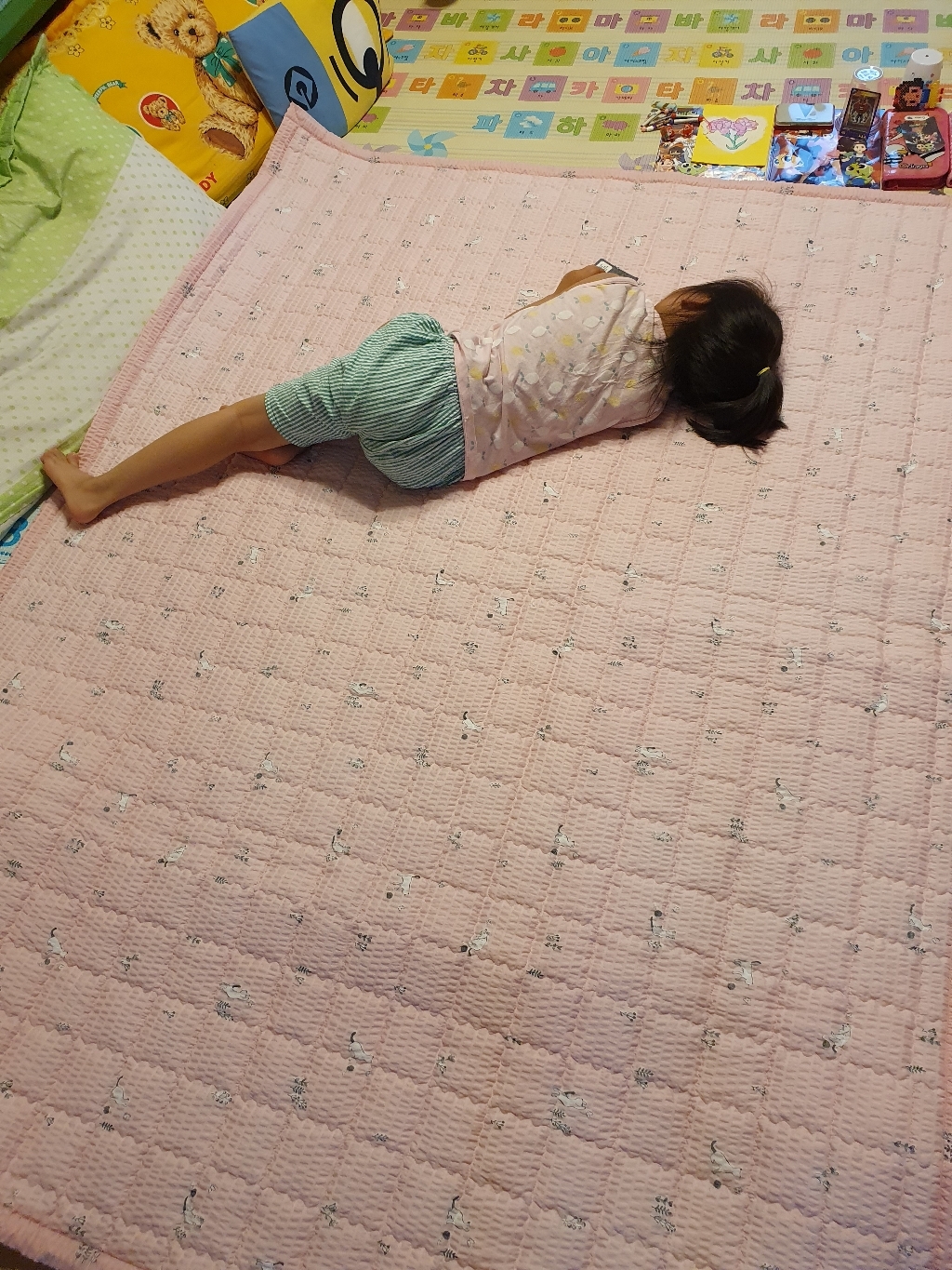 라몬떼 냥이 시어서커 패드 겸 카페트