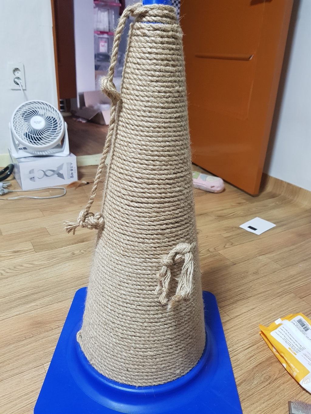 동광세이프티 칼라콘 파란색 DK-522