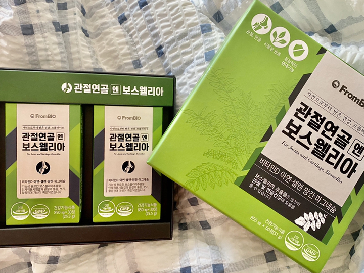 프롬바이오 관절연골엔 보스웰리아 60정