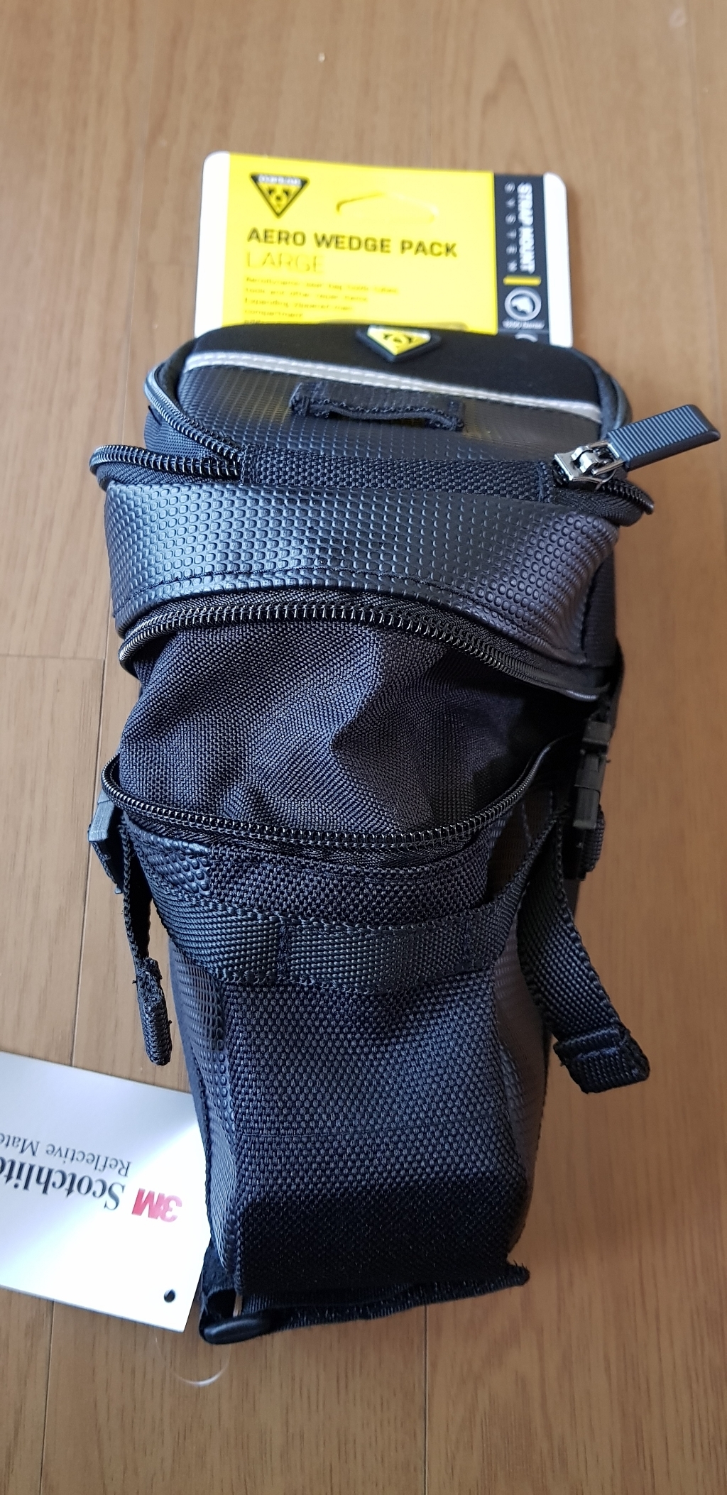 TOEAK 에어로 웨지 자전거 안장 가방