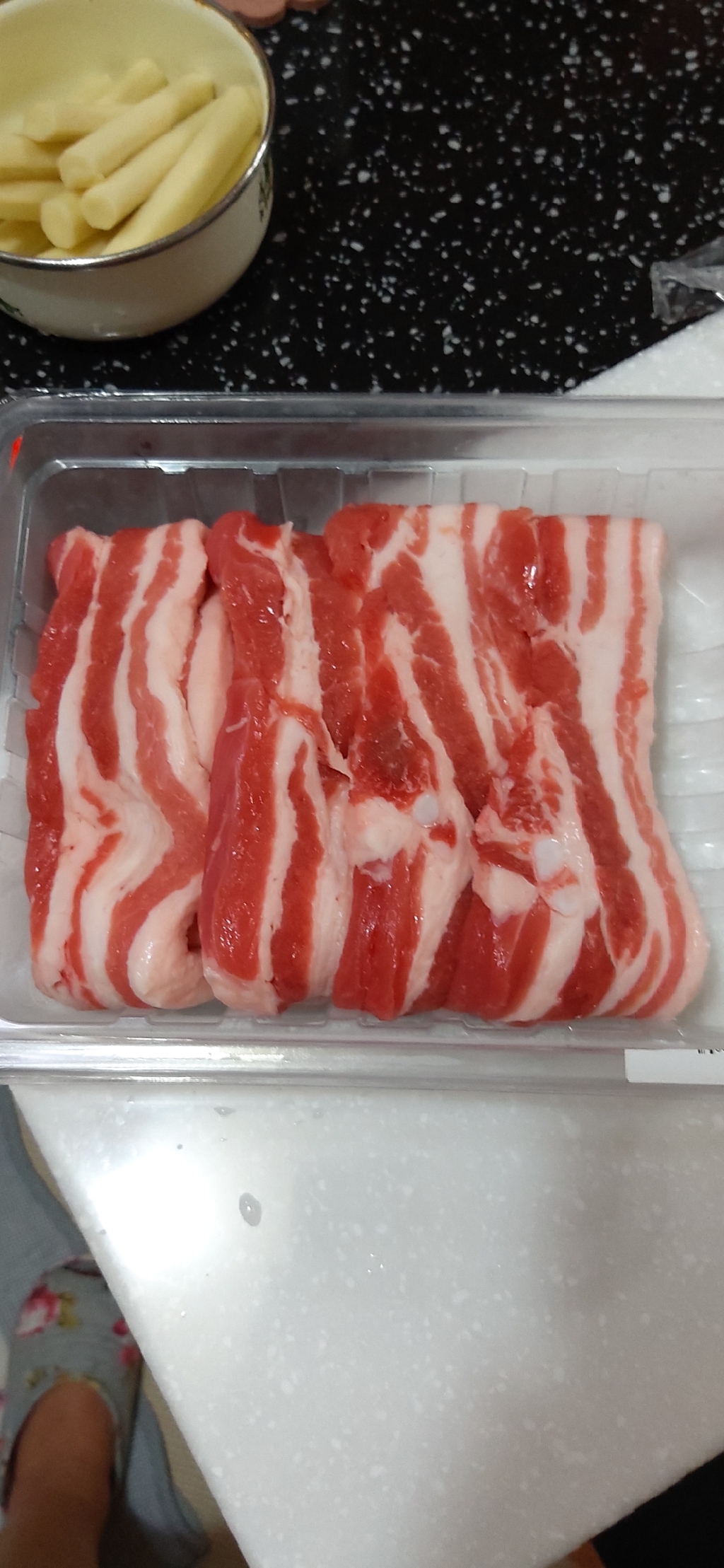 도드람한돈두꺼운 삼겹살 구이용 리뷰 후기