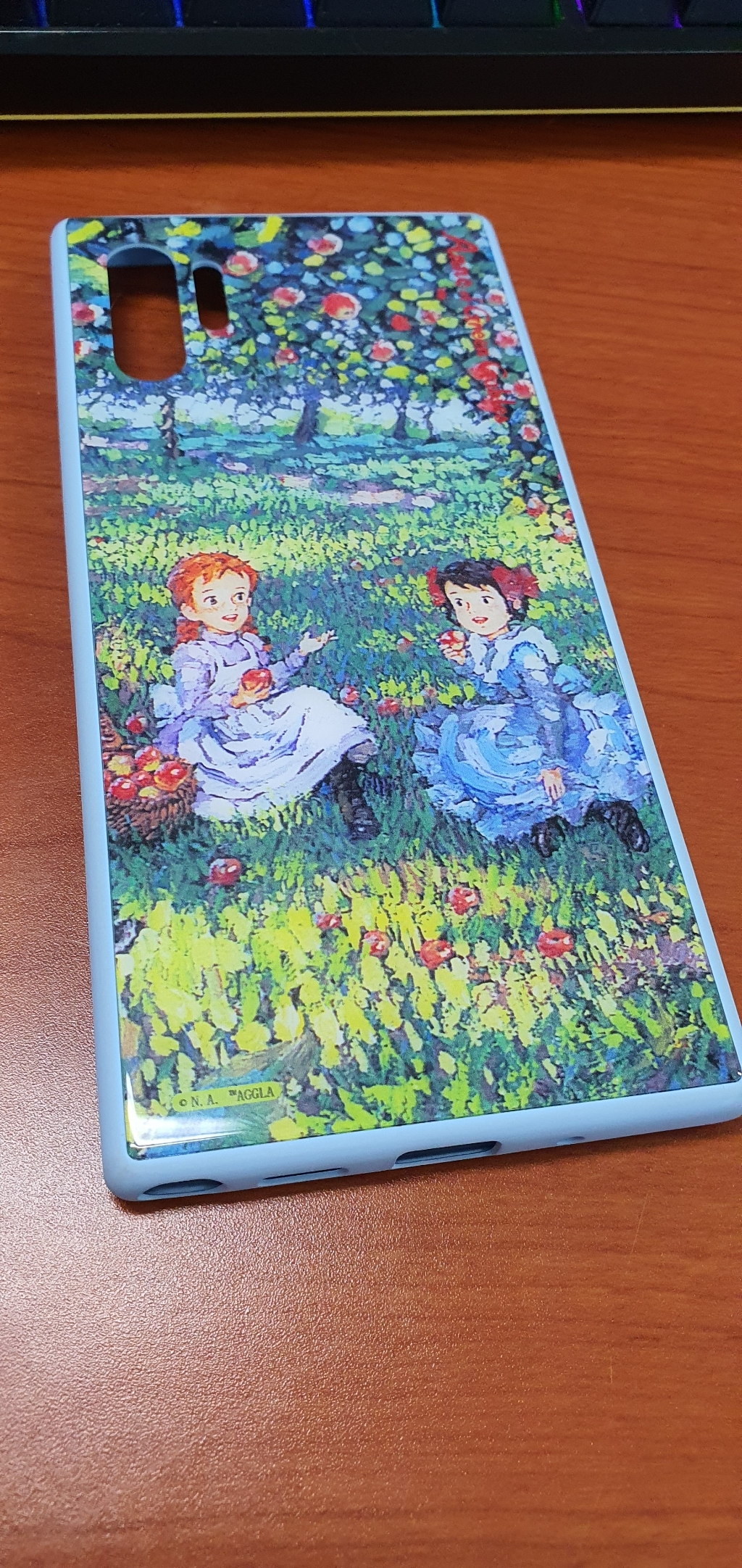 빨강머리 앤 리얼 글라스 휴대폰 케이스