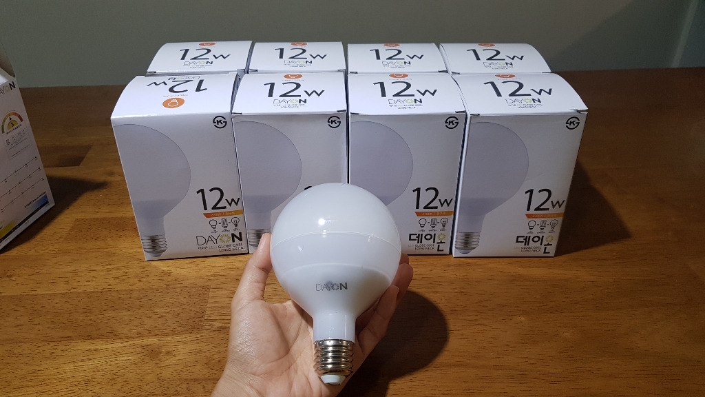 빛샘 ED볼램프 12W 롱타입
