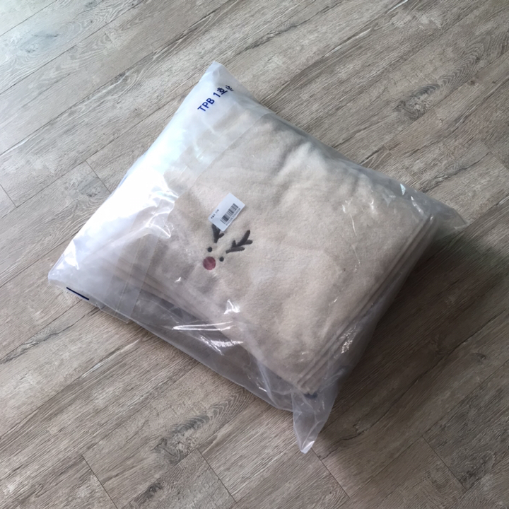 송월타월 루돌프 수건 면사