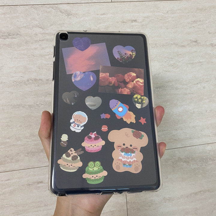 이너스 갤럭시탭 A 80 2019 위드S펜 SM-P200 P205 TPU 투명 젤리 케이스 리뷰후기