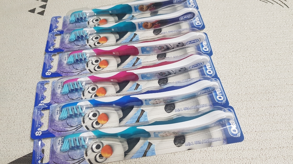 [오랄비]스테이지스 어린이 칫솔 14단계X6입