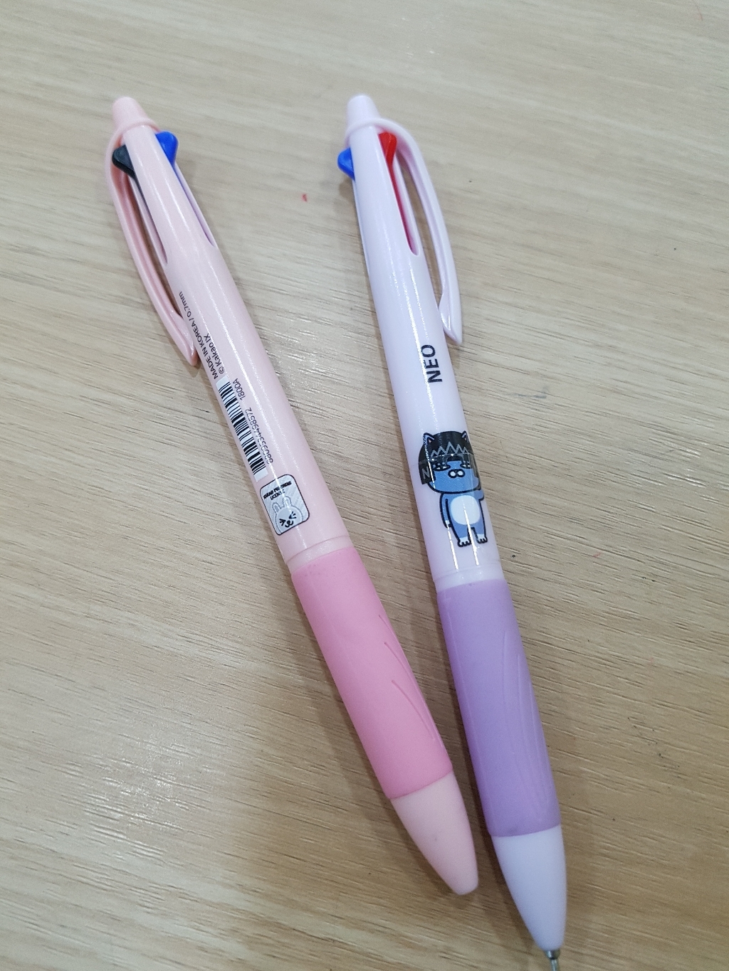 카카오프렌즈 필기감 좋은_3색볼펜 리뷰후기