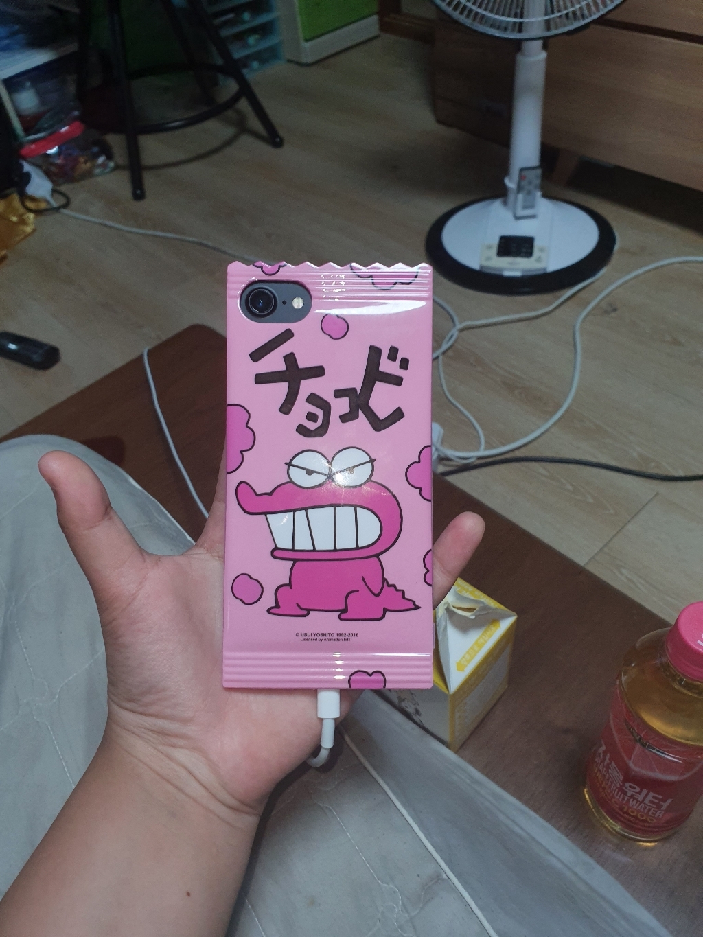 짱구는못말려 정품 짱구 초코비 공룡 젤리 케이스 휴대폰