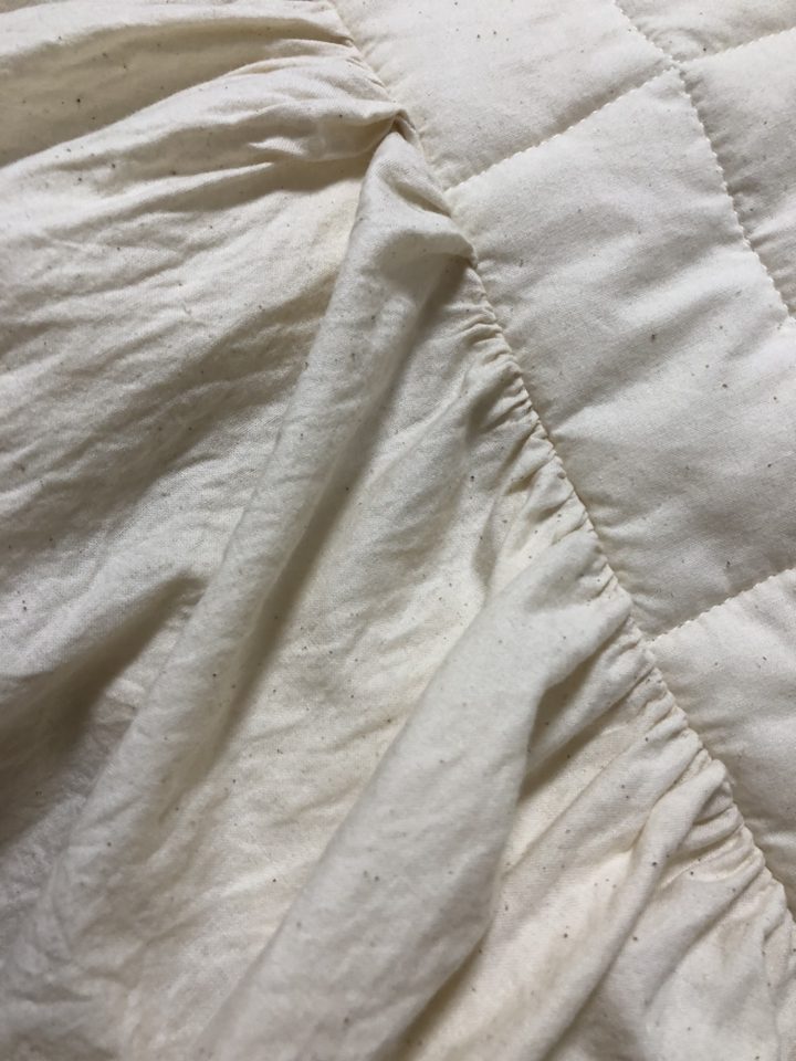 헬로베딩 광목 순면 스커트형 누빔침대커버