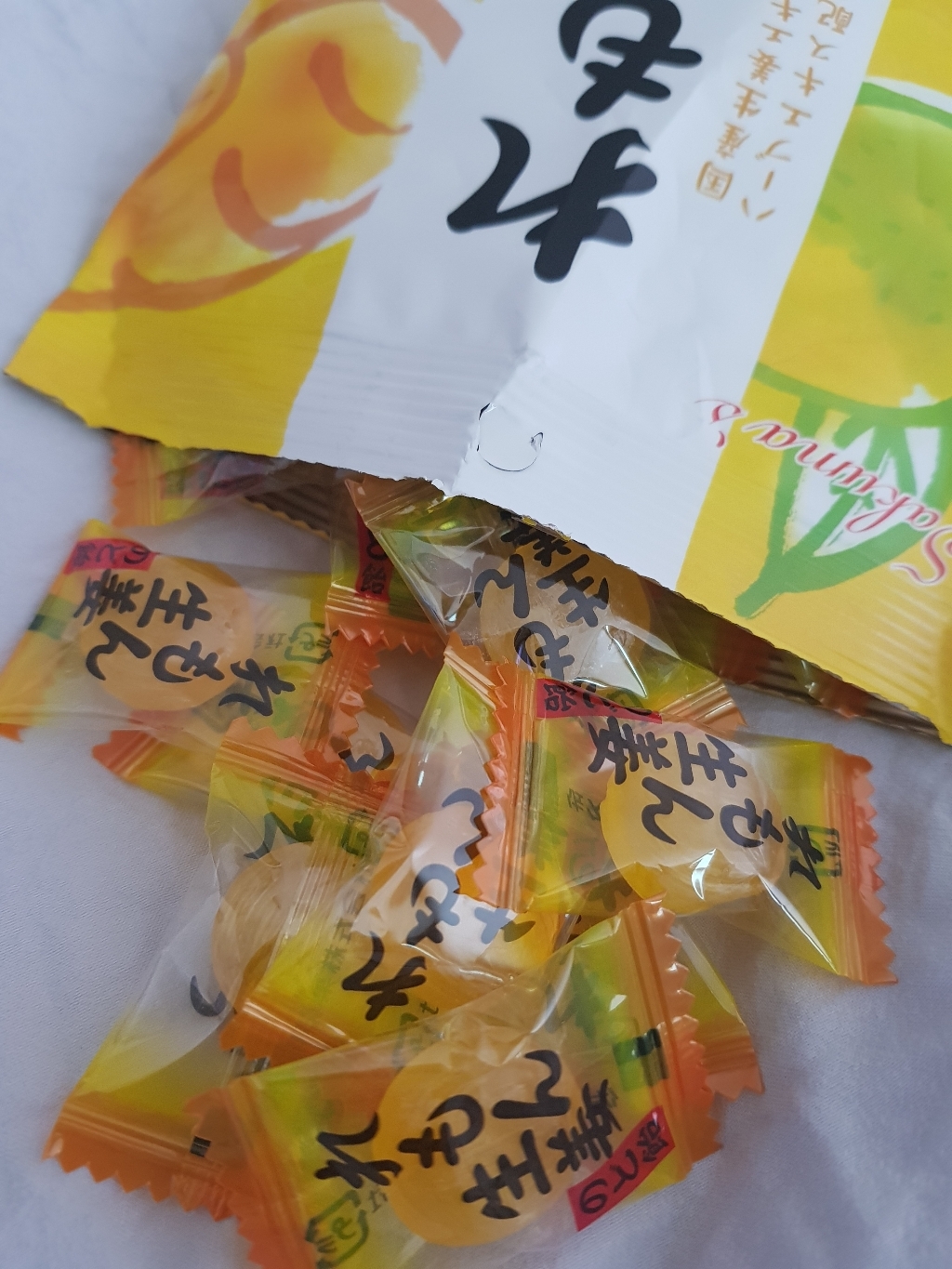 사쿠마 레몬 앤 생강 목캔디