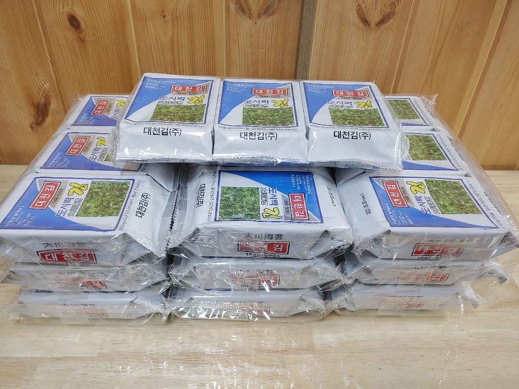 대천김 조미구이 도시락김