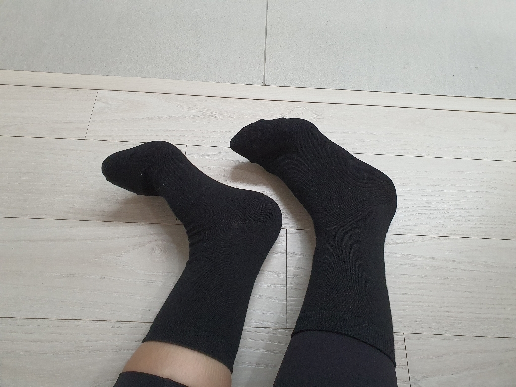 샵포유 여성용 중목 무지양말 19컬러 10족세트 데일리삭스 패션 양말