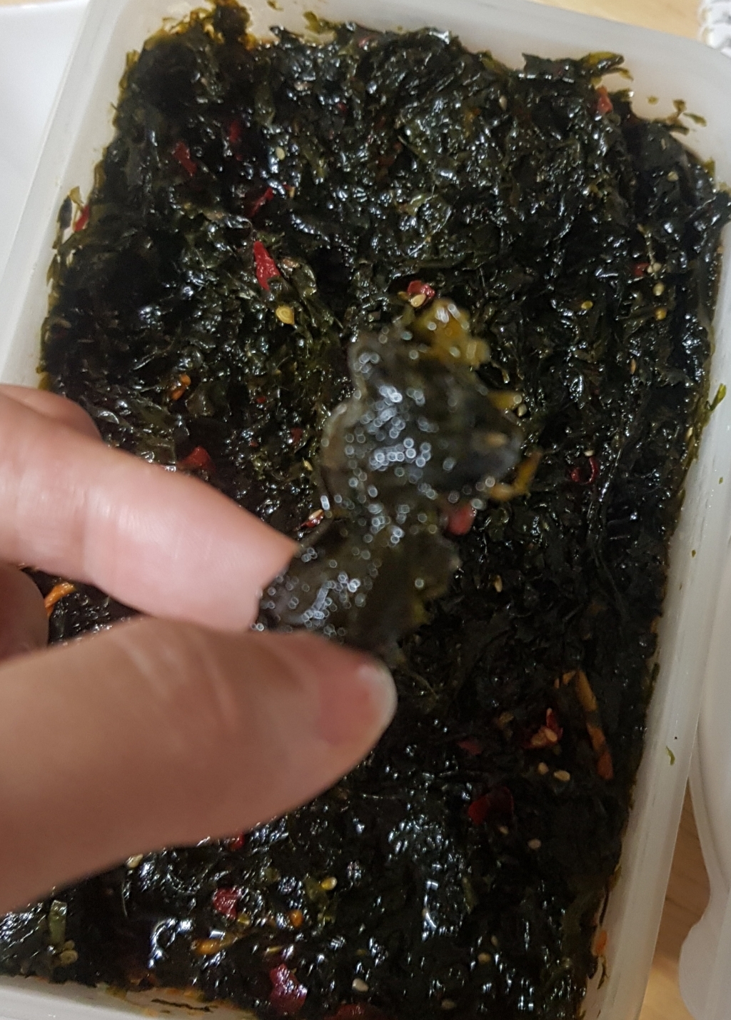 반찬단지 파래무침