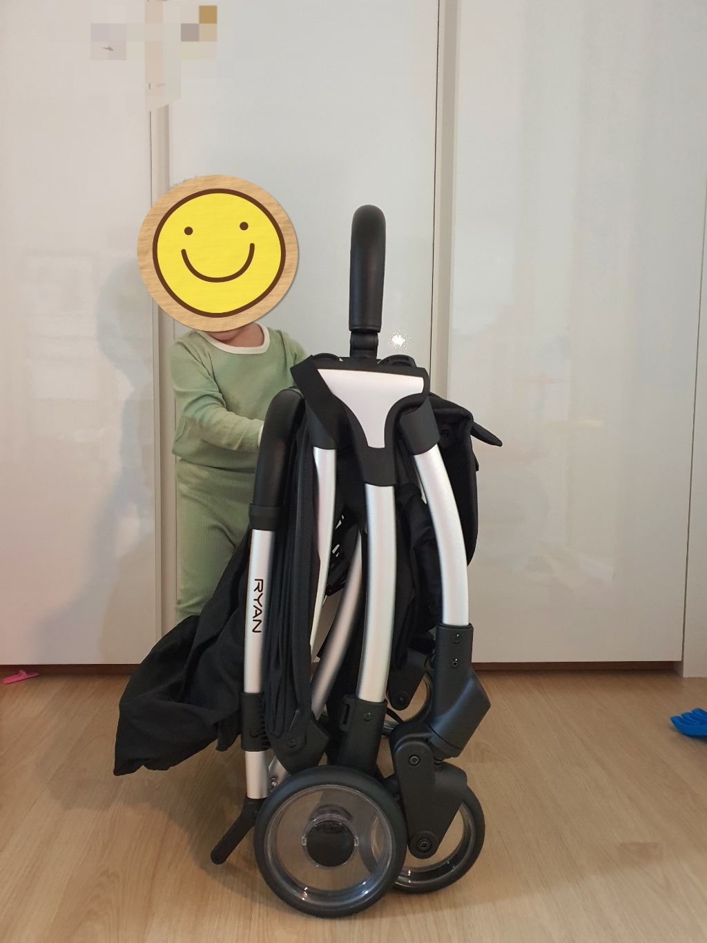 리안 프라임라이트 오토폴딩 휴대용 유모차 리뷰후기
