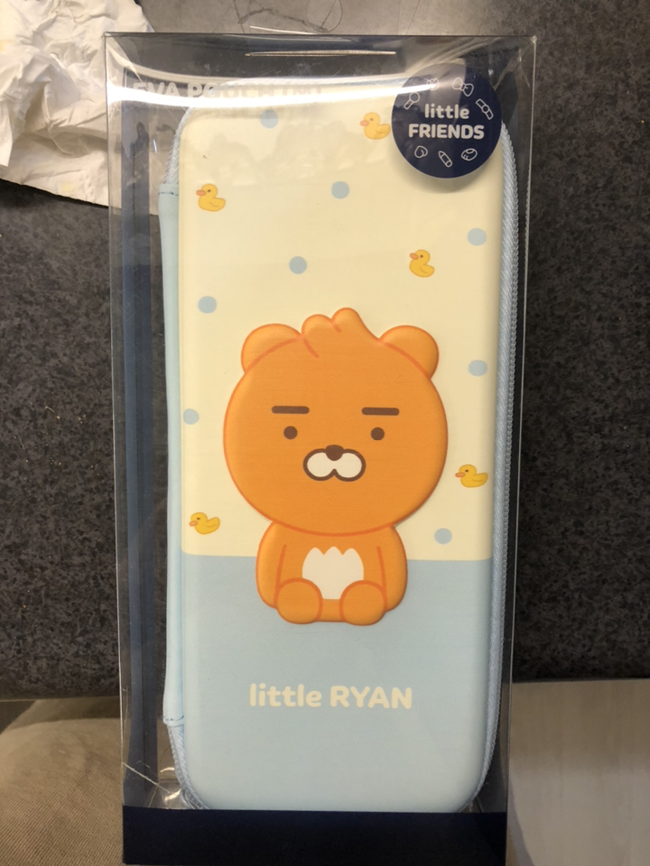 카카오프렌즈 리틀프렌즈 EVA 필통 리뷰후기