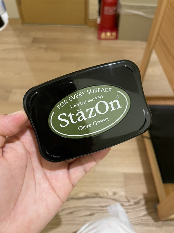 StazOn 츠키네코 유성스탬프 잉크 글래스용 SZ-51