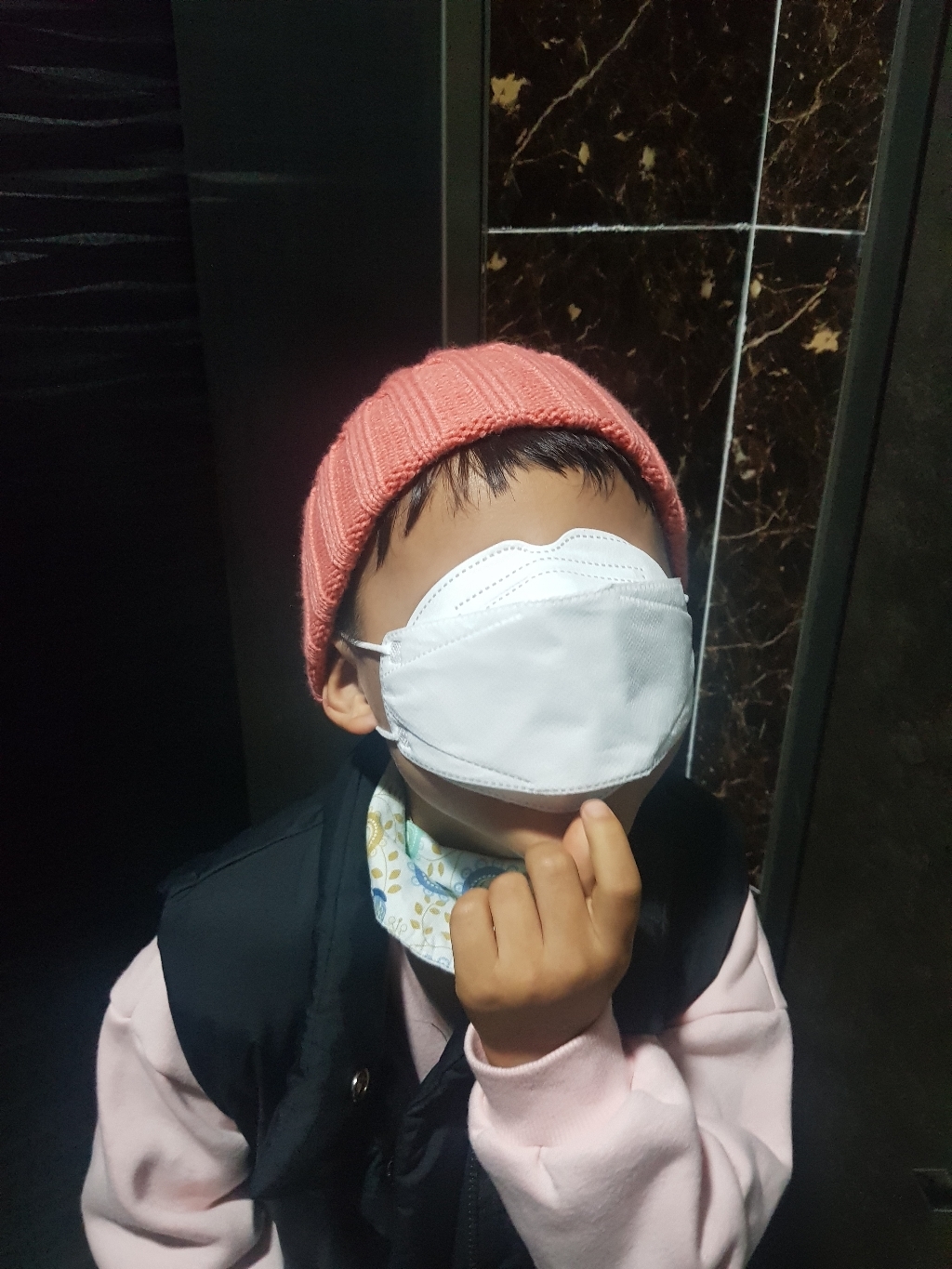 [오늘발송] 유아비니 골지 니트 비니 유아동 가을 겨울 아기모자