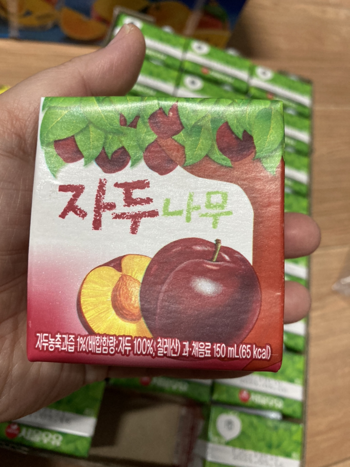 서울우유 자두나무 과일주스 리뷰후기