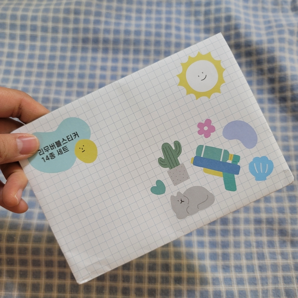 리훈 리무 버블 스티커 14종세트