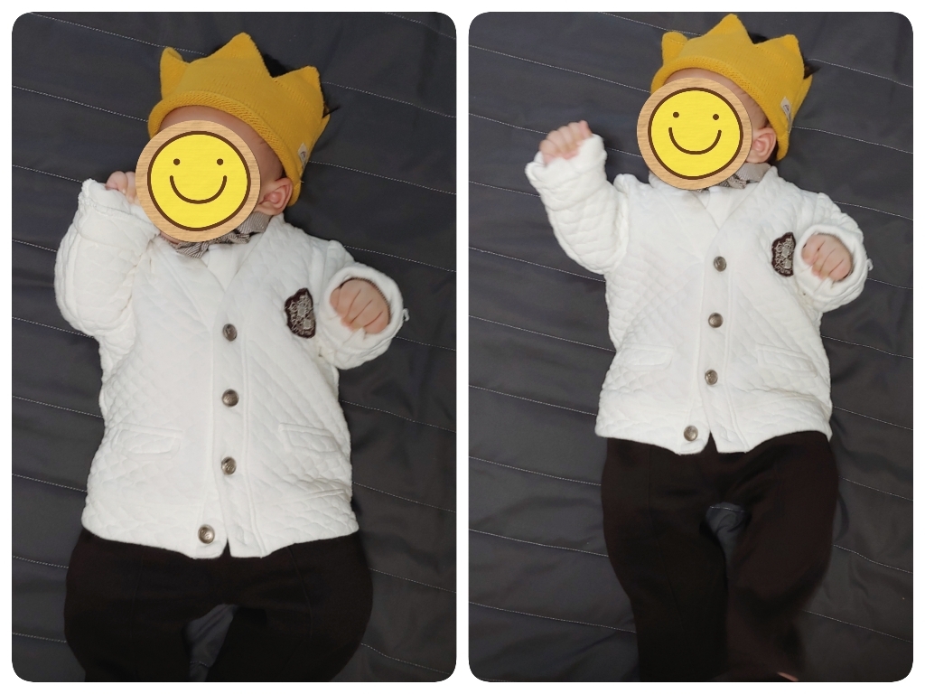 우주아이 왕관 여아 헤어밴드