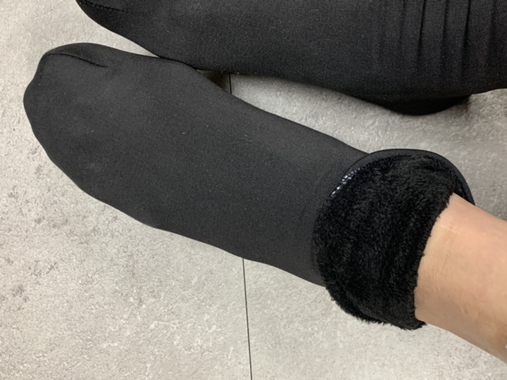 마른파이브 여성용 겨울 인조융털기모 양말 10켤레