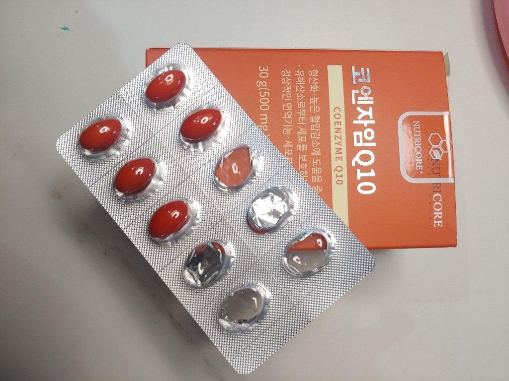 뉴트리코어 코엔자임 큐텐 리뷰후기