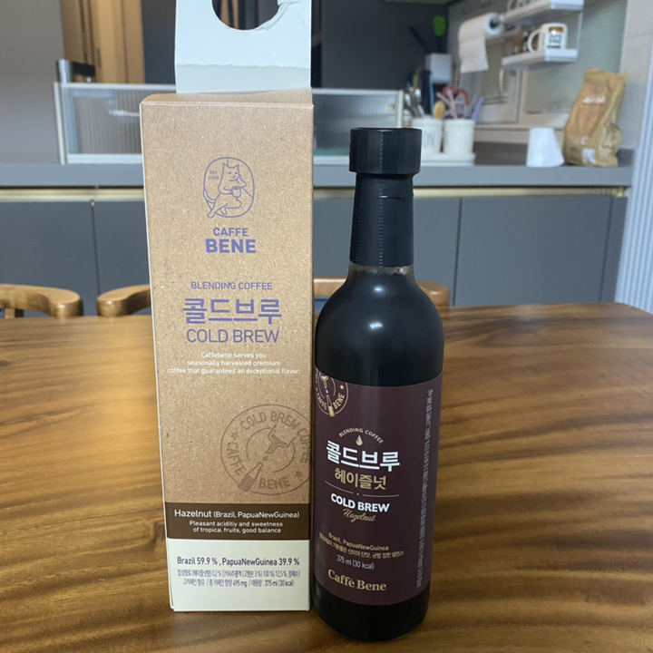 카페베네 콜드브루 헤이즐넛 더치커피