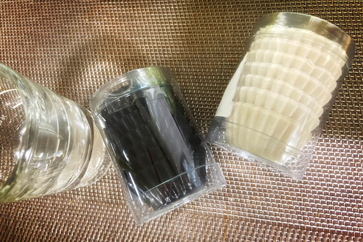 베스톰 S초콜릿유산지컵 초코 화이트