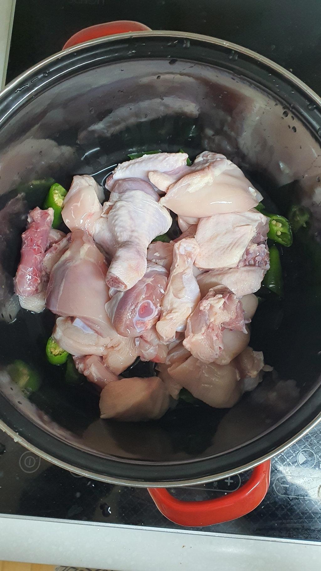 자연의닭 찜닭용24각절단육
