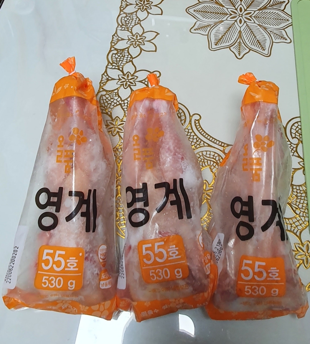 올품 영계 3봉