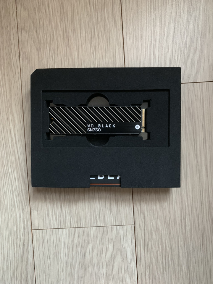 WD Back SN750 2 2280 NVe 히트싱크 방열판 SSD