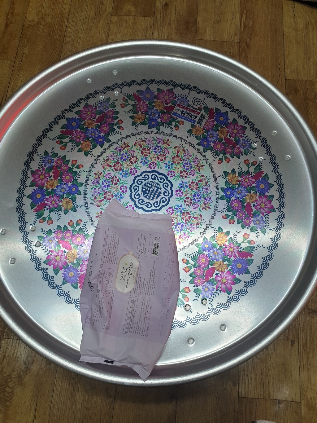 옛날 레트로 양은 밥상 시골 할머니집 접이식 복고 5인용 리뷰후기