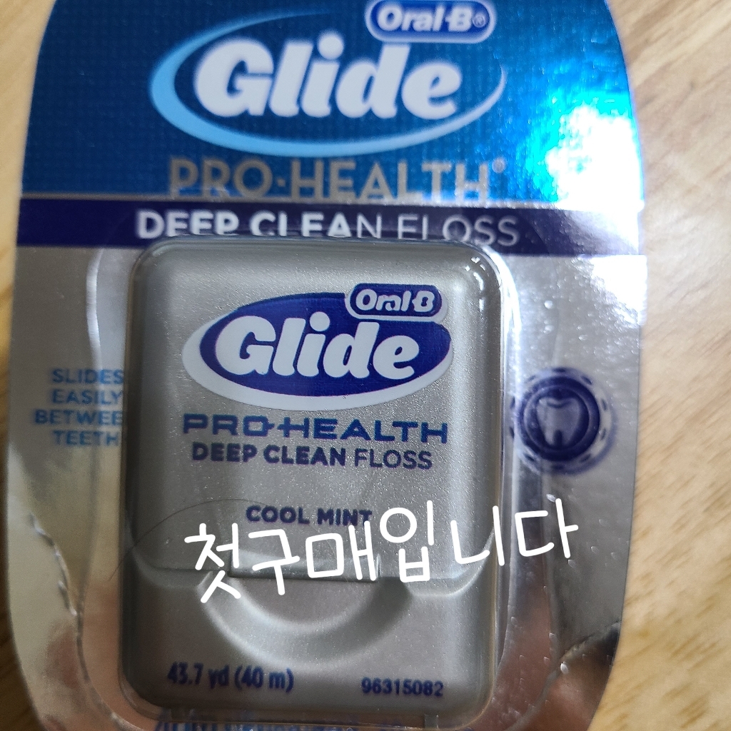 오랄비 글라이드 딥 클린 치실