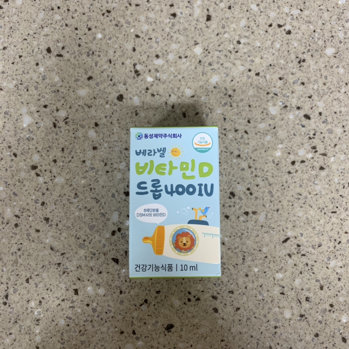 동성제약 베라벨 유아 비타민D 드롭 400IU