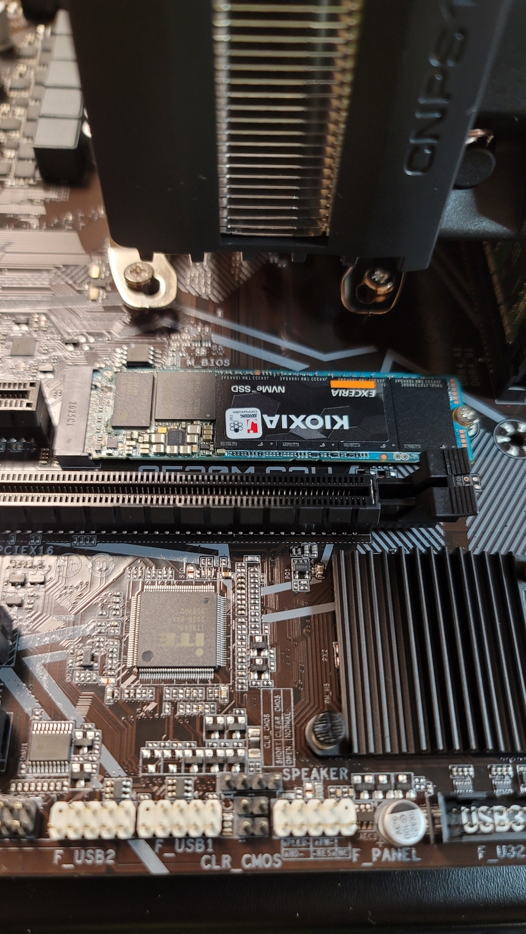 키오시아 EXCERIA G2 M2 NVMeTM SSD NVMe 방열판 리뷰후기