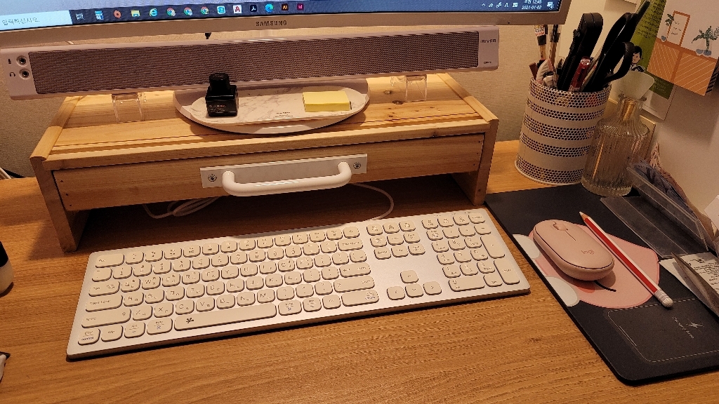 비프렌드 맥/윈도우 팬터그래프 알루미늄 키보드