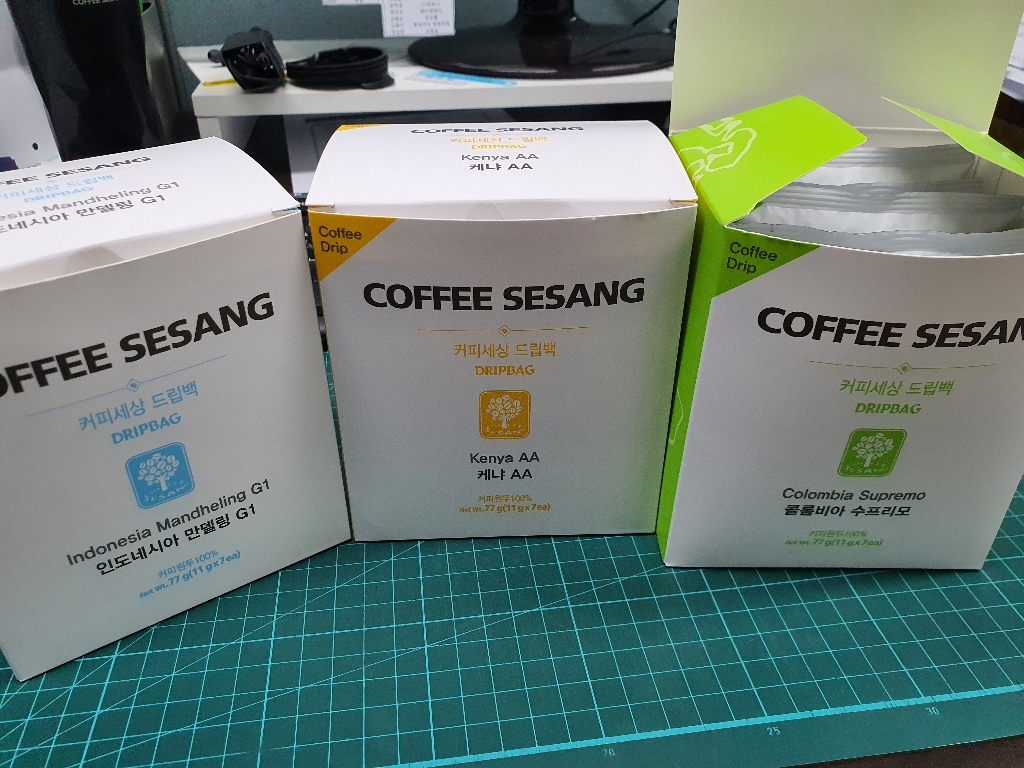 커피세상 드립백커피 핸드드립 3세트 21개입 리뷰후기