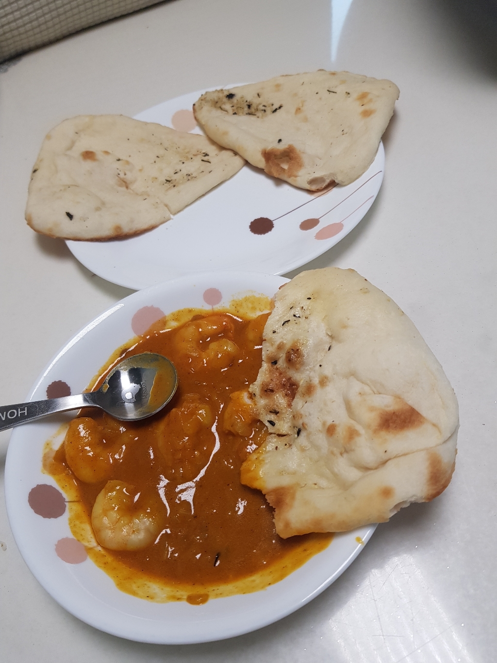 인도 탄두리 갈릭 버터 난 Naan x20개 난/인도난/인도 난빵