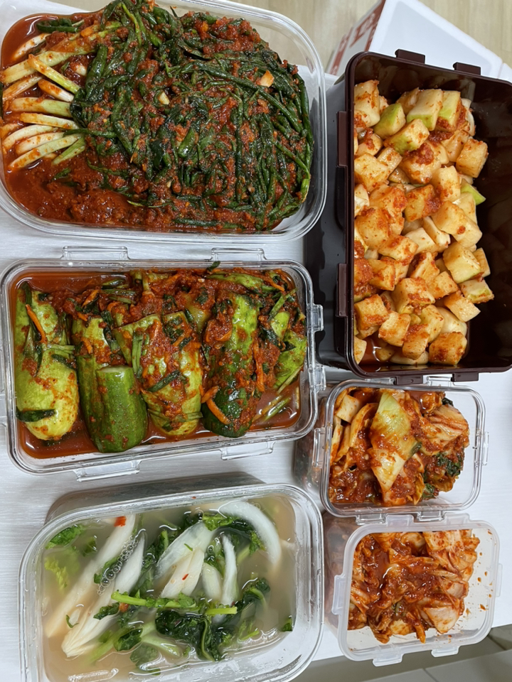 맛나라자매김치 매운 불김치 파김치당일생산 리뷰 후기