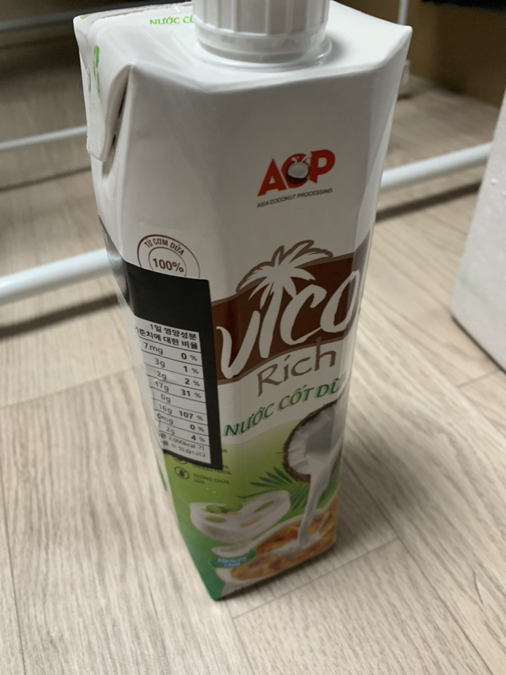 허니트리 비코 리치 코코넛 밀크 무가당 두 리뷰후기