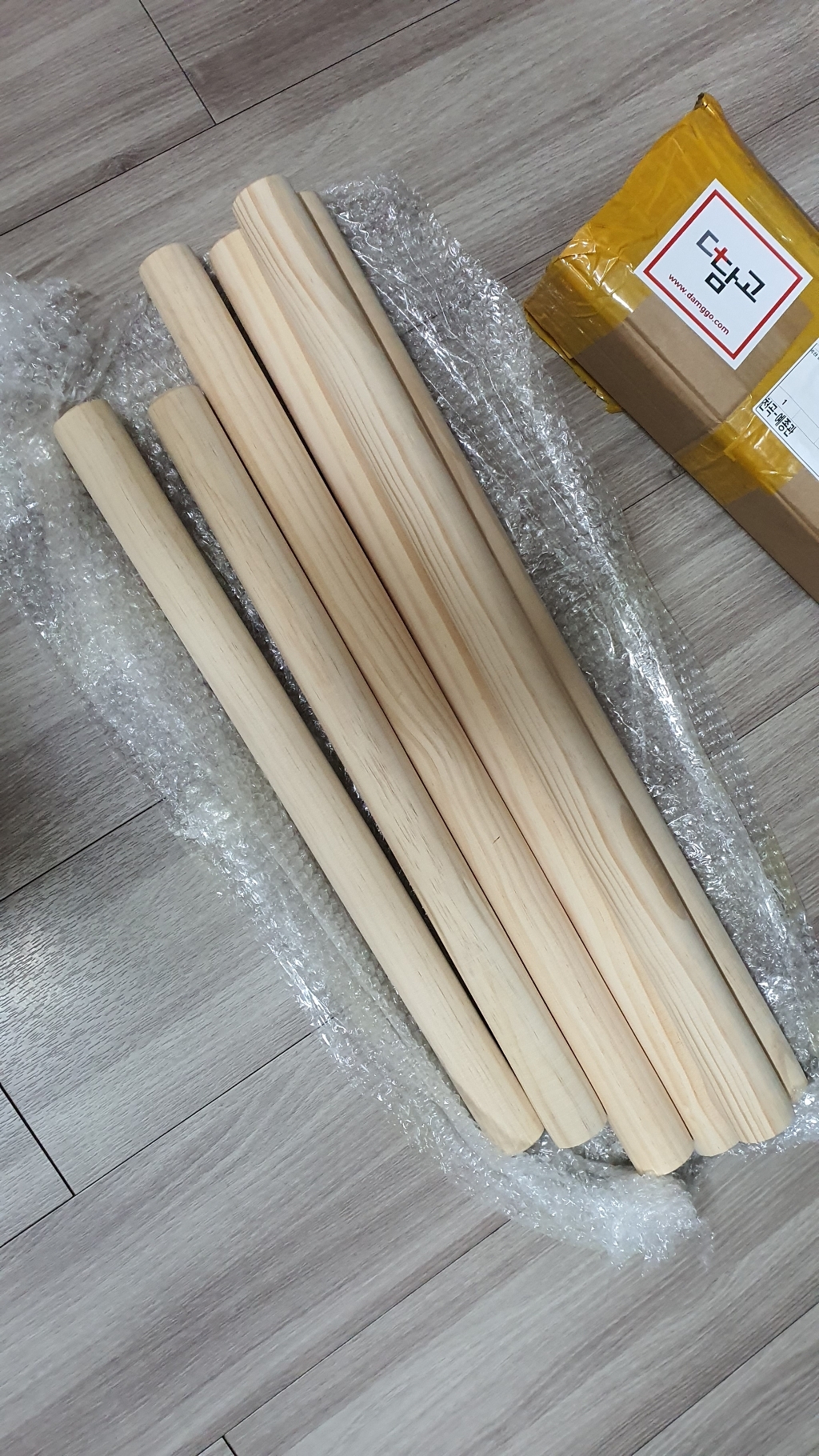 국산 원목 국수밀대 홍두깨 요가 운동 다이어트밀대
