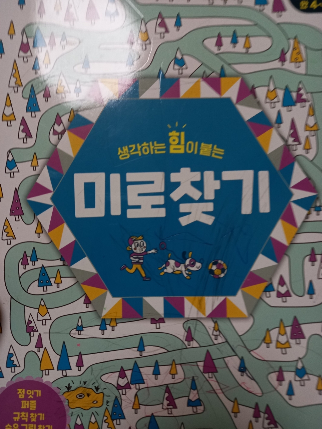 생각하는 힘이 붙는 미로 찾기:똑똑한 두뇌연습 만4-6세