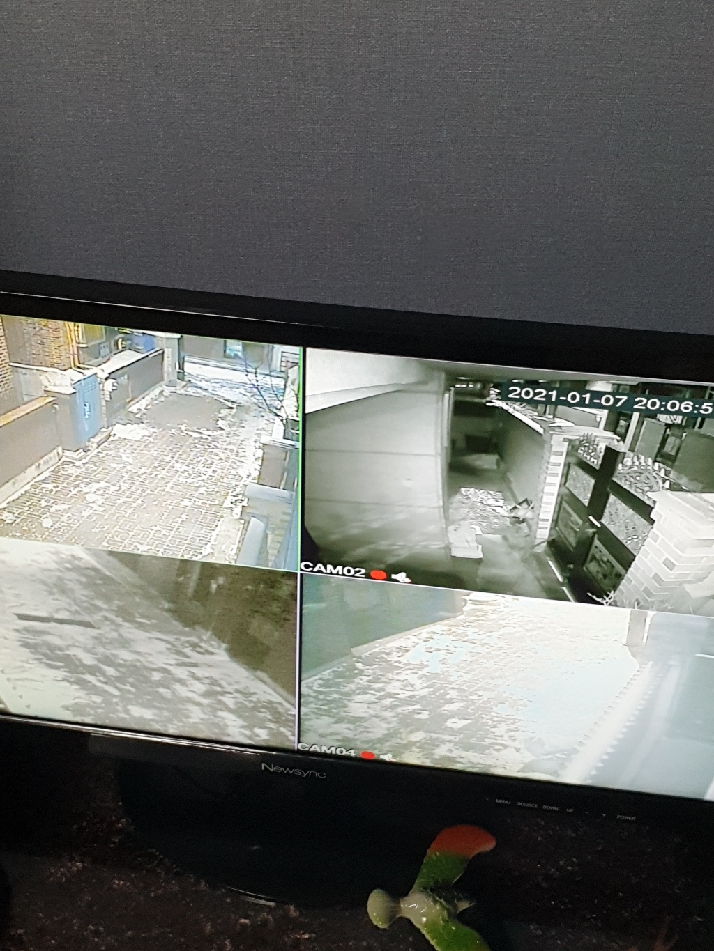 이지피스 52만화소 실외 적외선 CCTV 카메라 B9648NIR 실내외겸용
