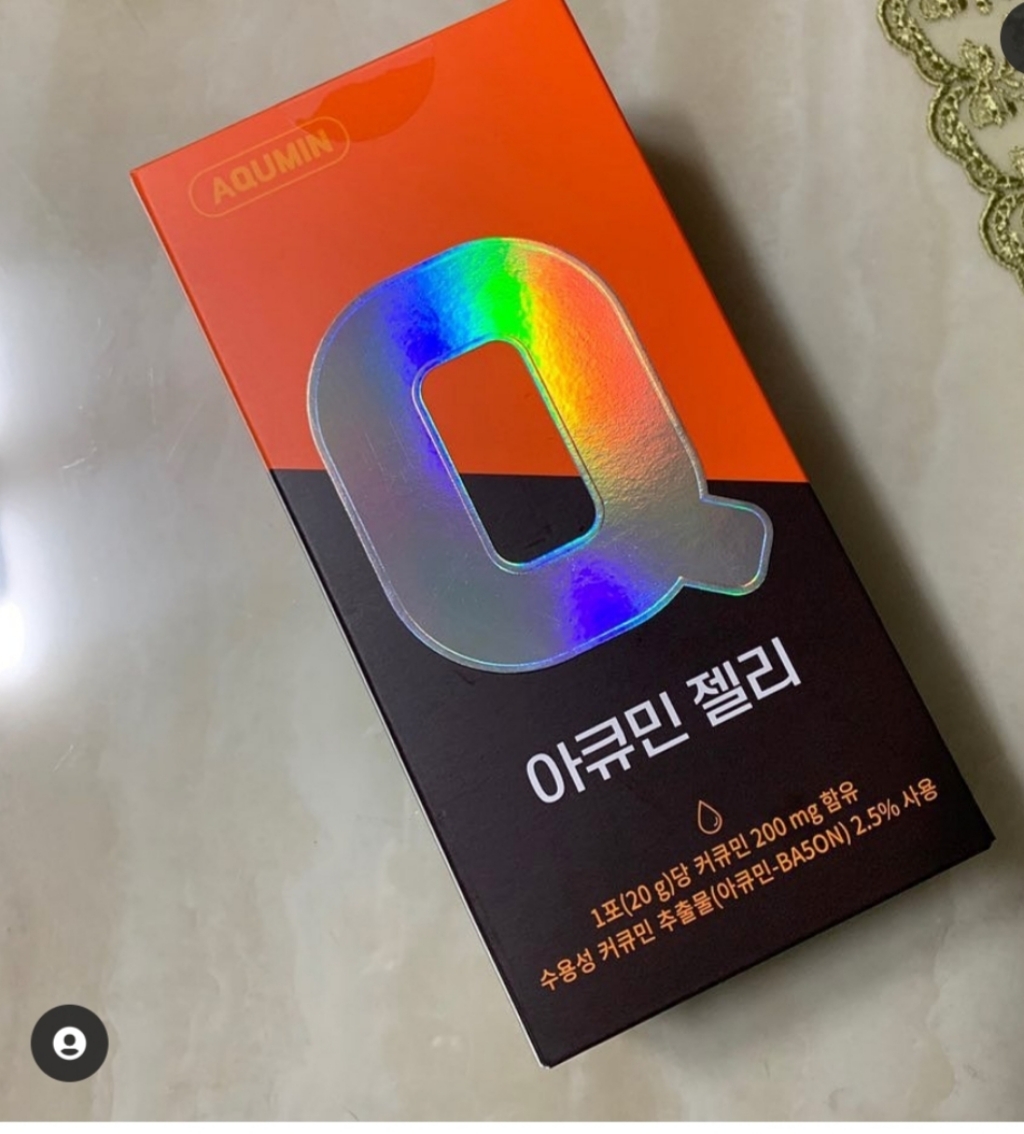 아큐민 수용성 커큐민 젤리 스틱 리뷰후기