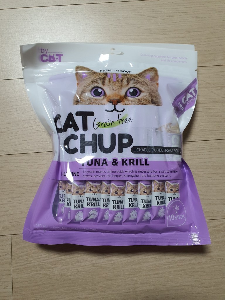 캣찹 고양이 간식 참치 리뷰후기
